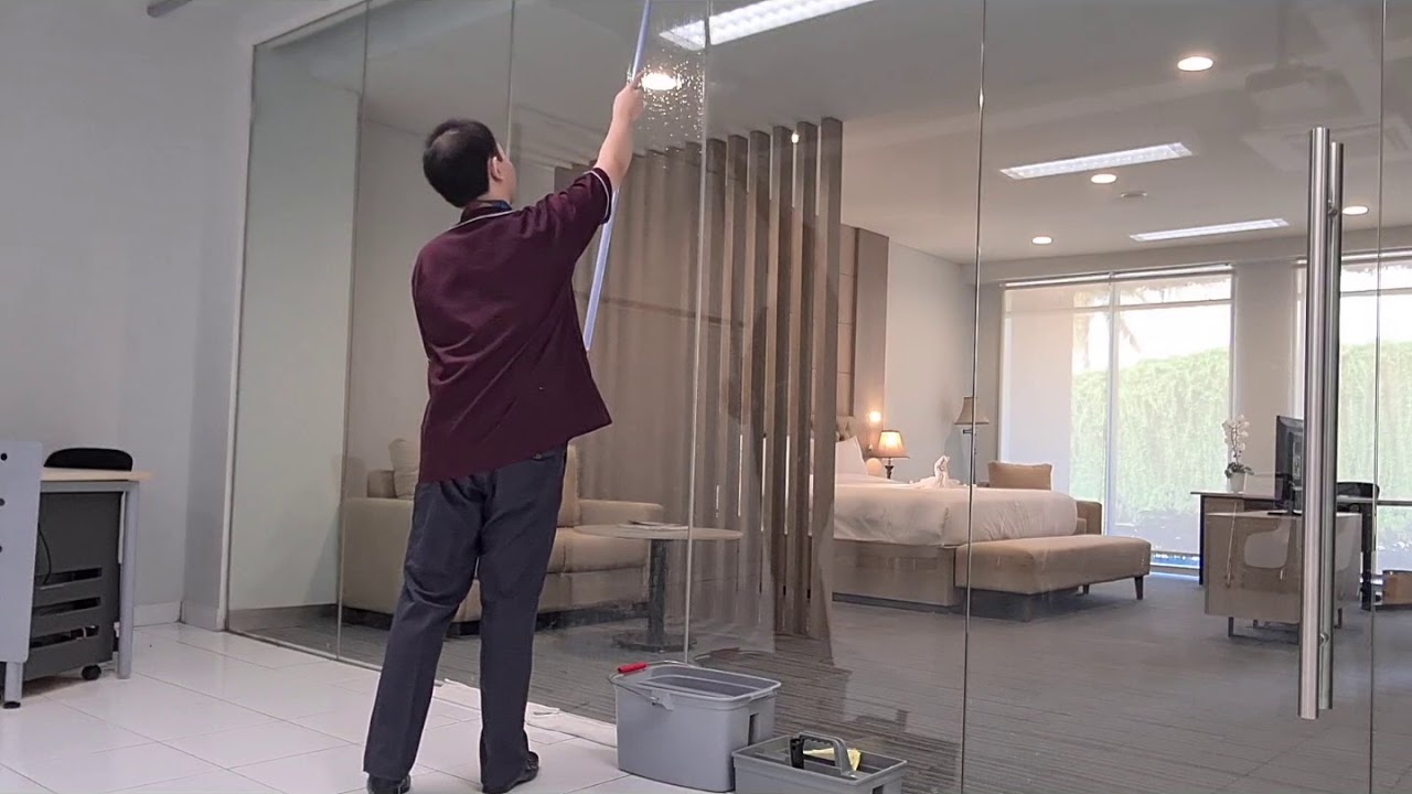 Housekeeping - Public Area Cleaning Demonstration and Method in Hotel for Students Basic Knowledge