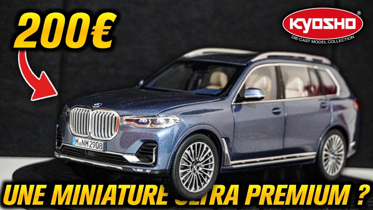Découverte du BMW X7 1/18 ème de chez Kyosho ! Une Miniature Premium qui vaut le détour !