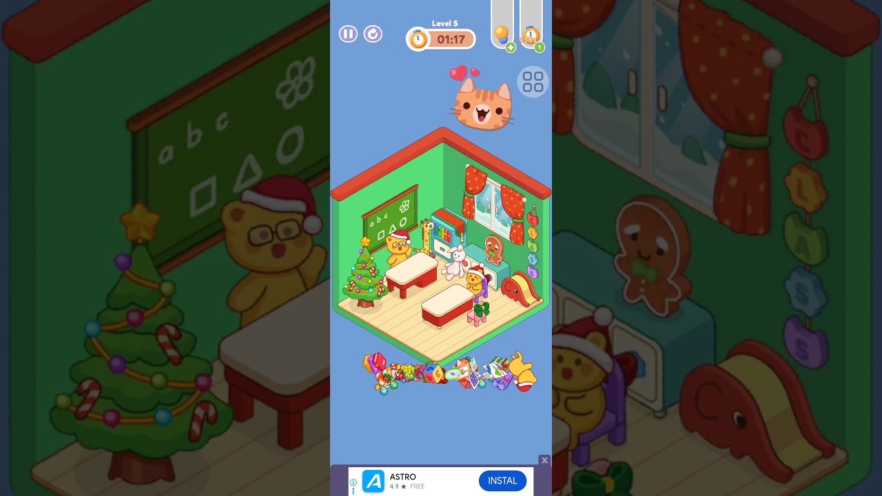 Tidy Master-Satisfeel ASMR Christmas event Level 5 