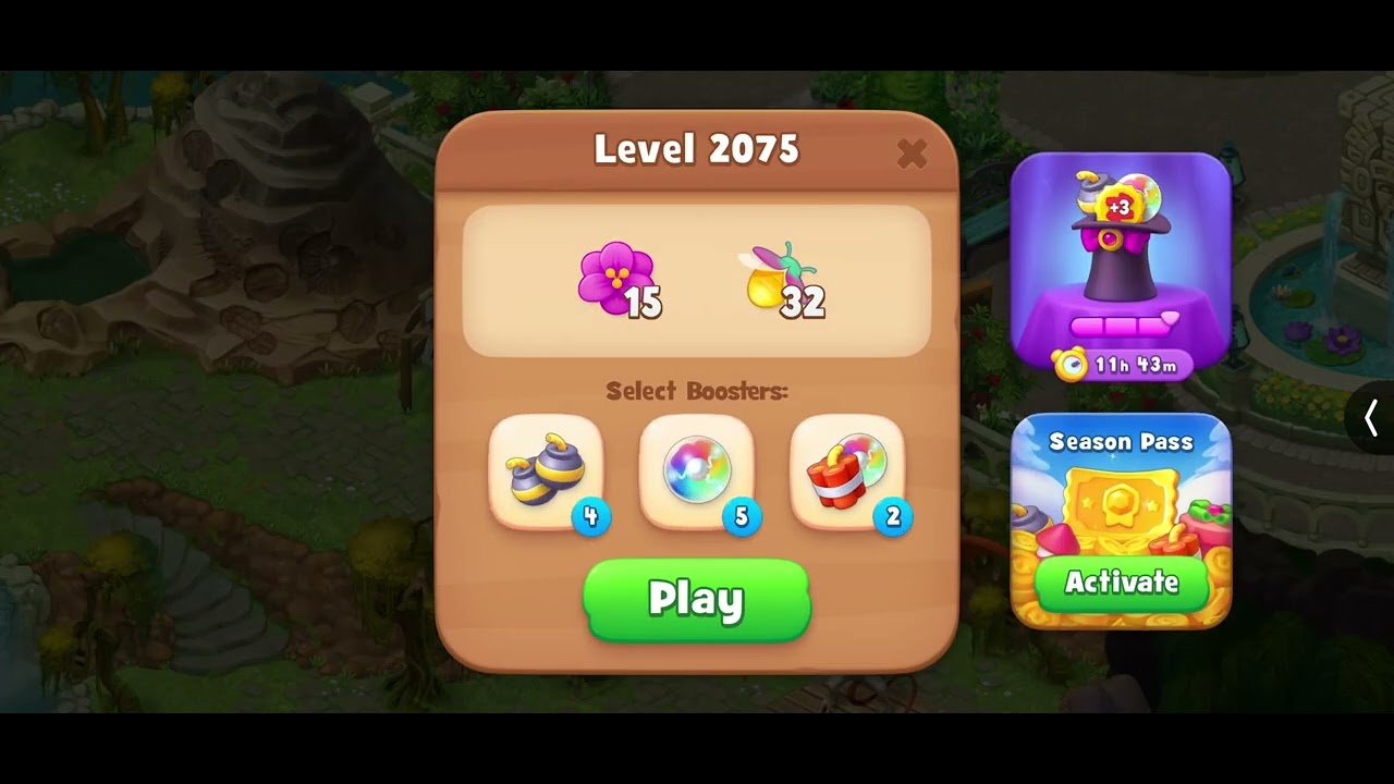 Gardenscapes Level 2075 and mini game Both #games #gaming #gameplay #puzzalgame
