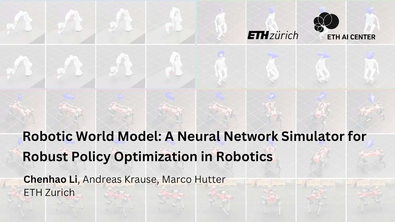 Oral Presentation at Embodied World Models for Decision Making Workshop at NeurIPS 2025