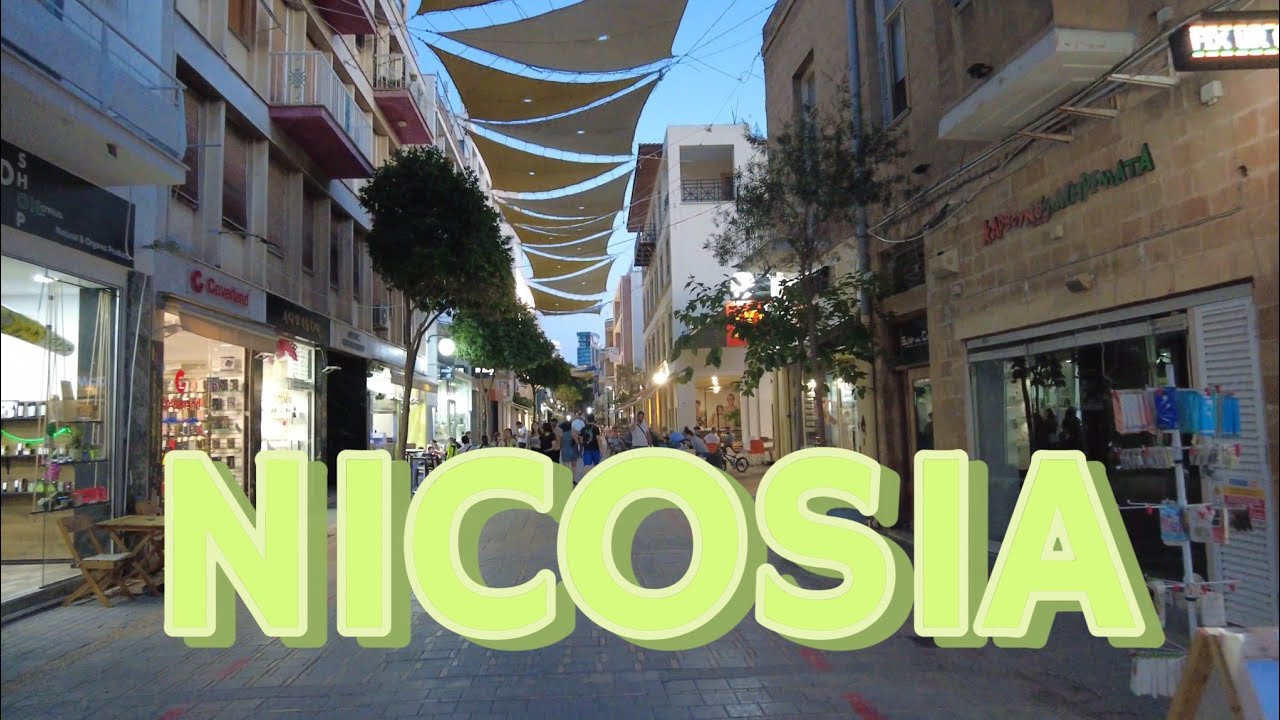 🇨🇾NICOSIA | 4K | walking tour