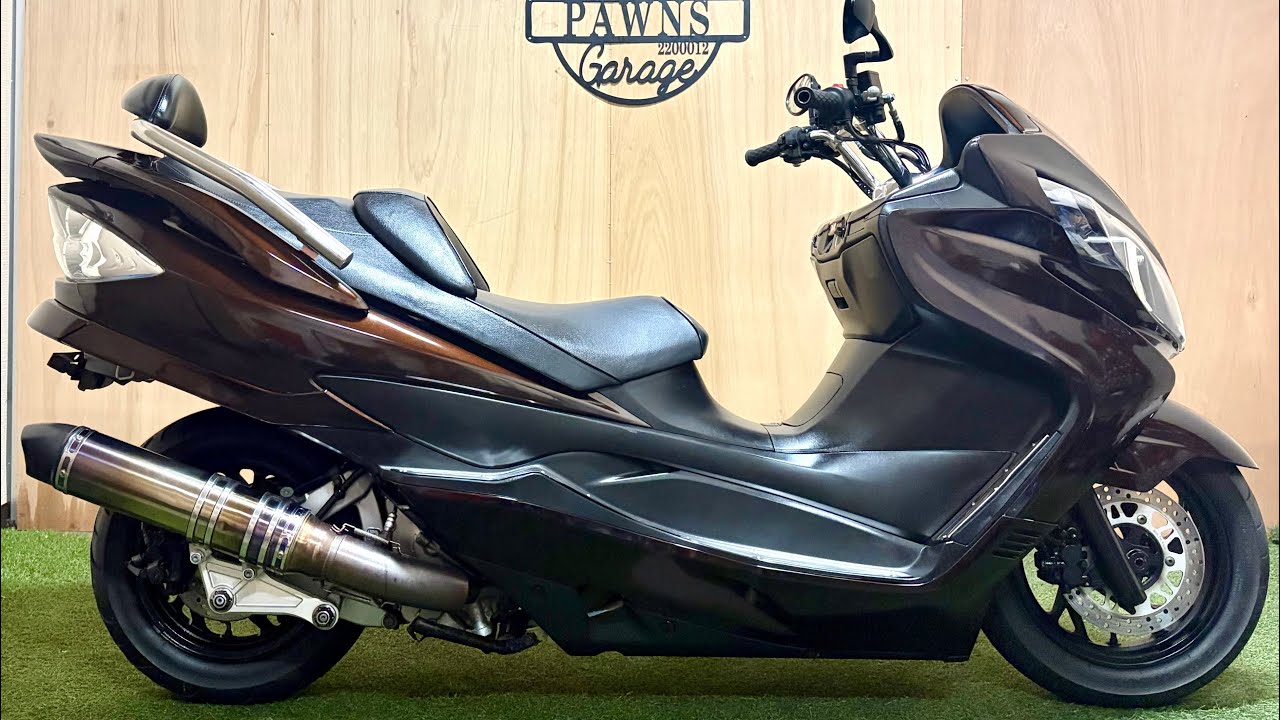 長野県松本市！中古車バイク【車両紹介】SUZUKI スカイウェイブ250 タイプS 249cc CJ44A型 FI インジェクション 水冷 4サイクル ビックスクーター