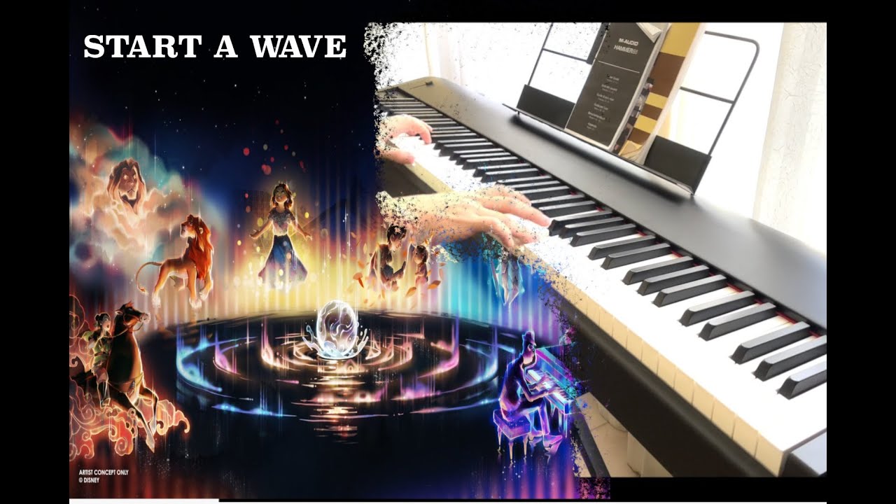 World Of Color ONE, Cody Fry - Start a Wave - (Piano Cover) @CodyFry