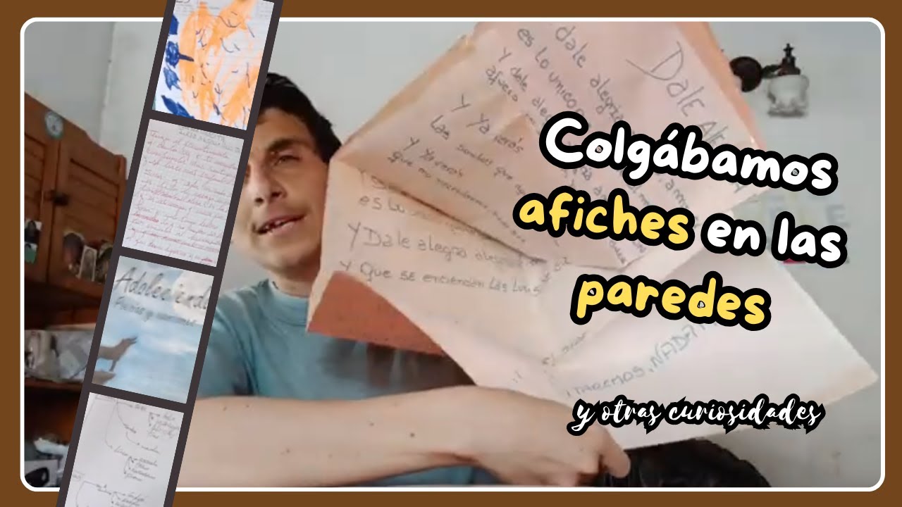 En los '90 colgábamos afiches en casa y otras curiosidades