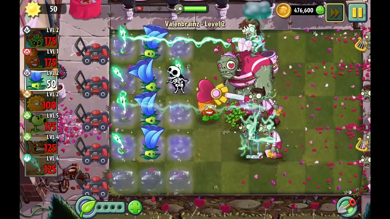 Pvz 2 valenbrainz level 2