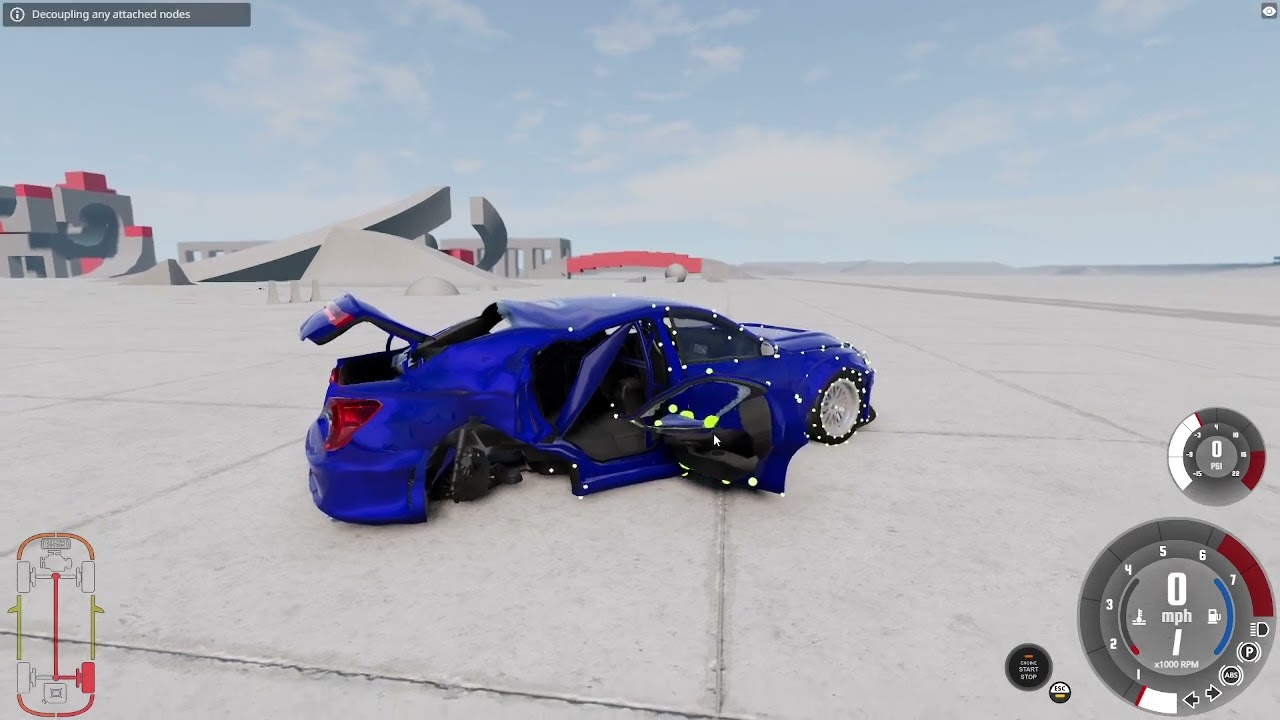 Testing out Somethings in BeamNG.Drive Cause why not