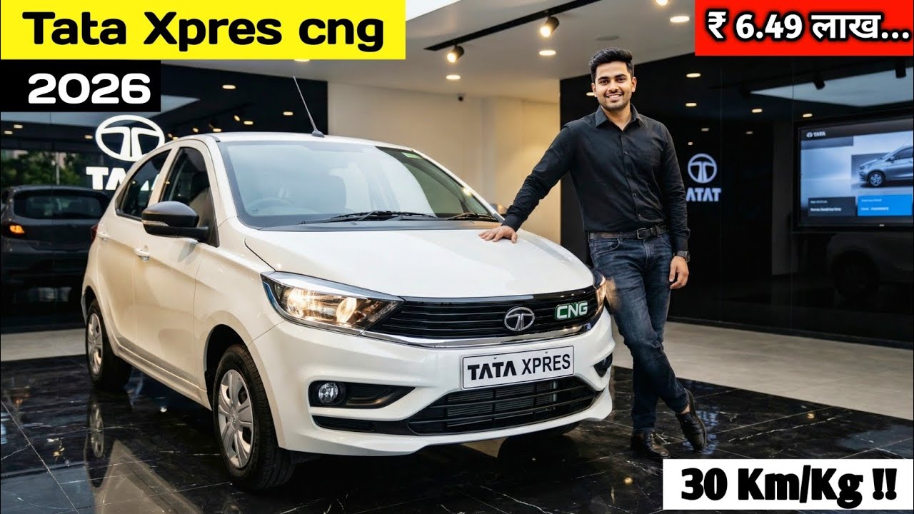Tata Xpres Cng 2026 only ₹6.49 लाख में || new car in India || #tataxpres 🔥