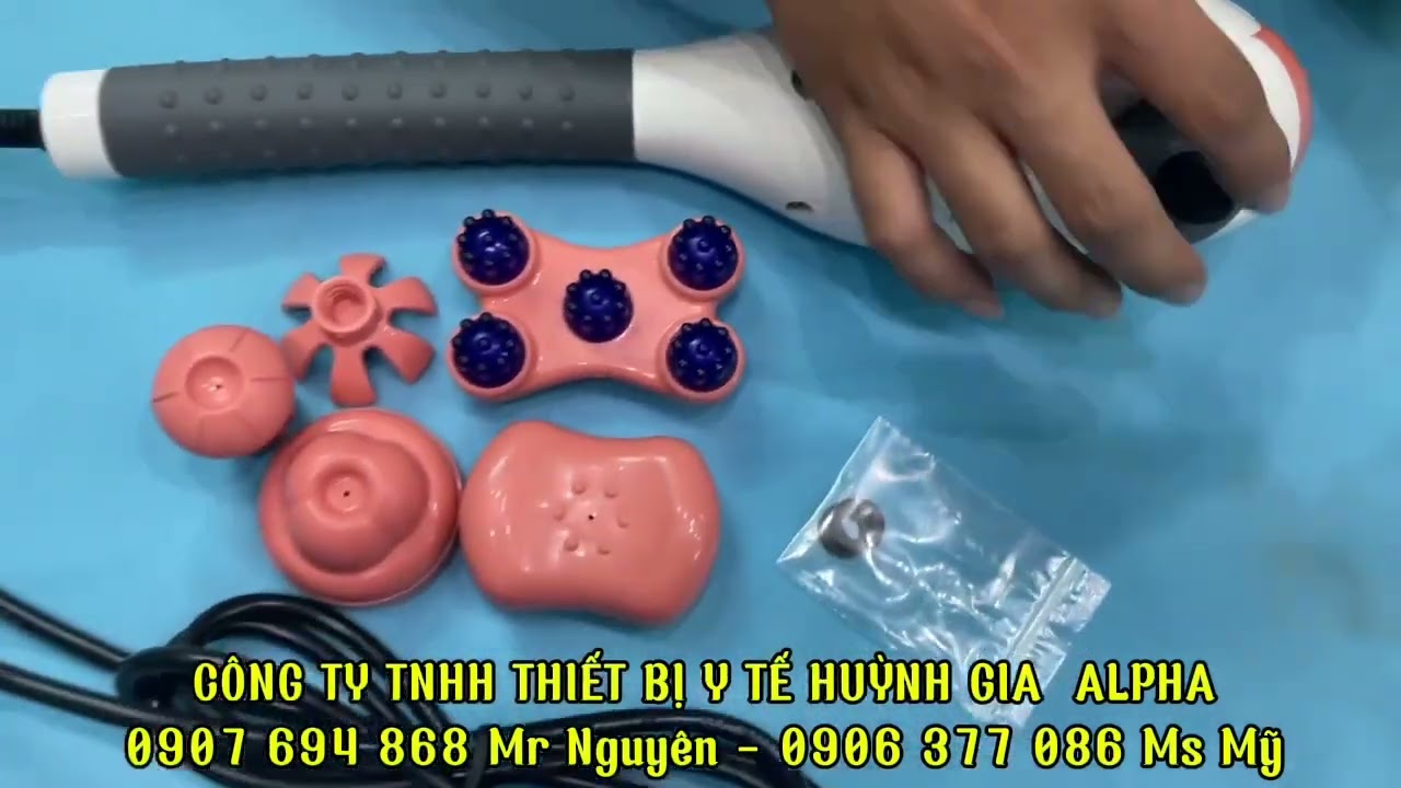 Review: Máy massage cầm tay Welbutech Squirrel MSV-5552