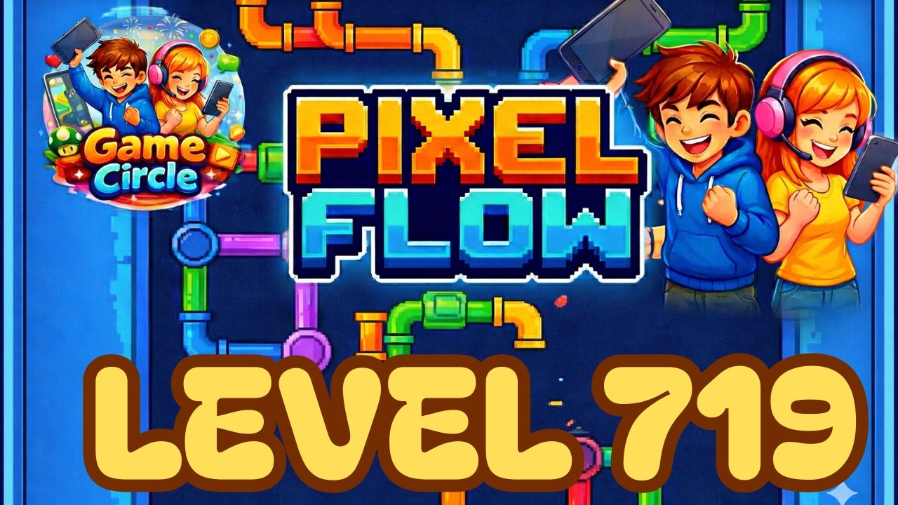 Pixel flow©  - Level 719 - solution