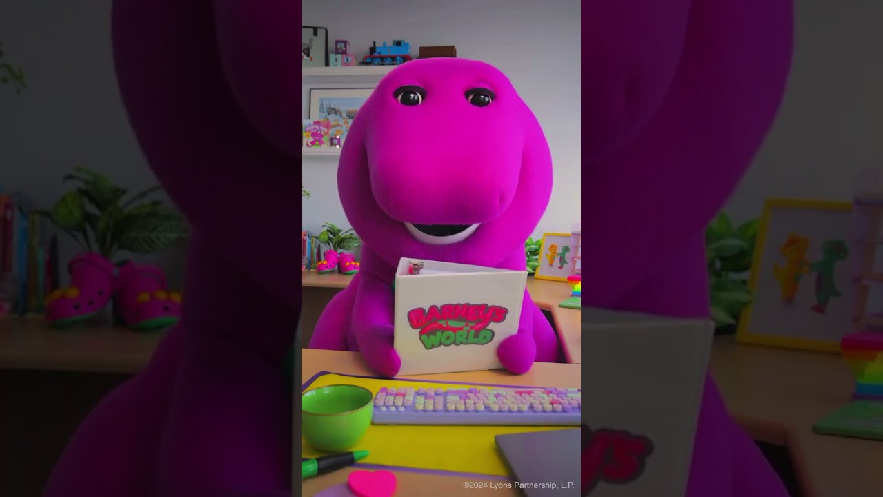 COME BEHIND THE SCENES WITH BARNEY ON THE MAKING OF BARNEY&rsquo;S WORLD