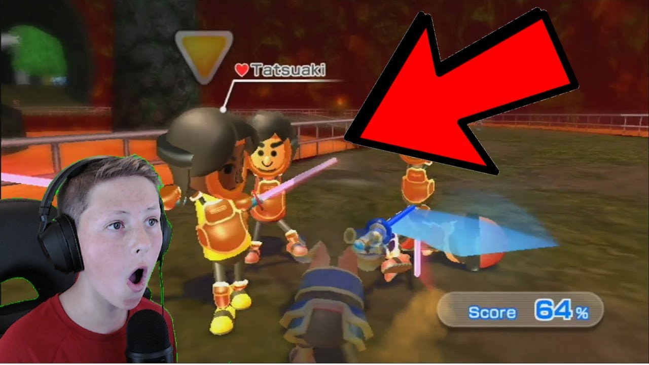 Swordplay Showdown With RANDOM CPU Mii's!
