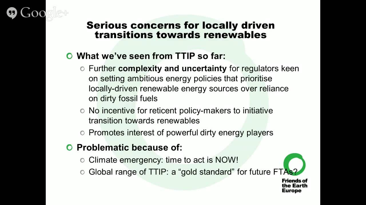 Energy Trade in the Transatlantic Trade and Investment Partnership (TTIP)