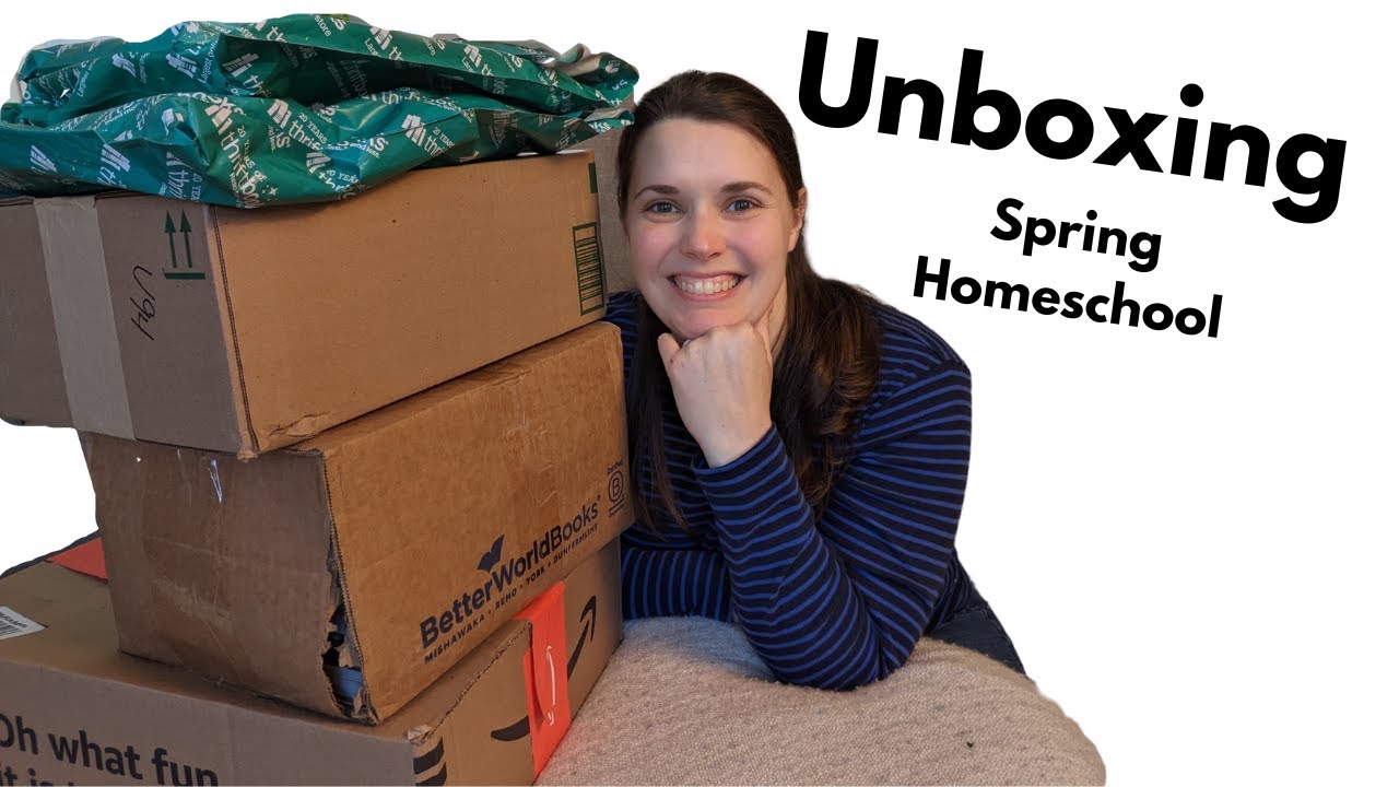 Spring Homeschool Unboxing: Discover Our Exciting Books and Extras