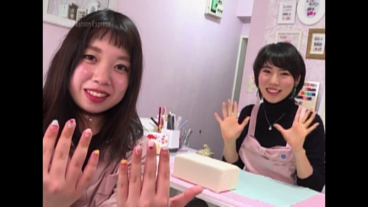 [NHK WORLD TV Tokyo Fashion Express] GLOSS NAIL YOYOGI UEHARA in Tokyo, Japan