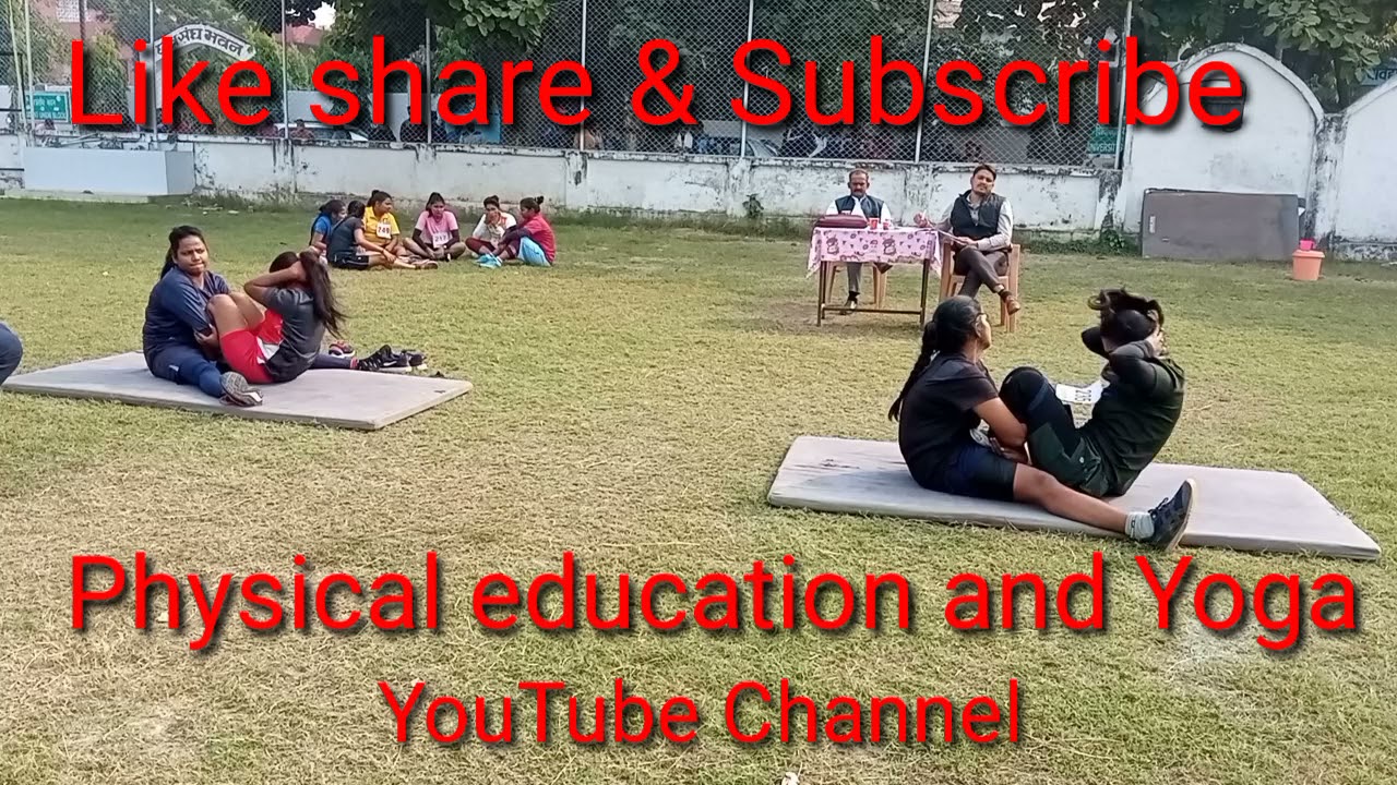 M.P.Ed Physical test in mgkvp || Girls