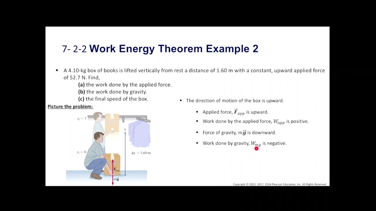 Work and Kinetic Energy: Kinetic Energy and the Work Energy Theorem