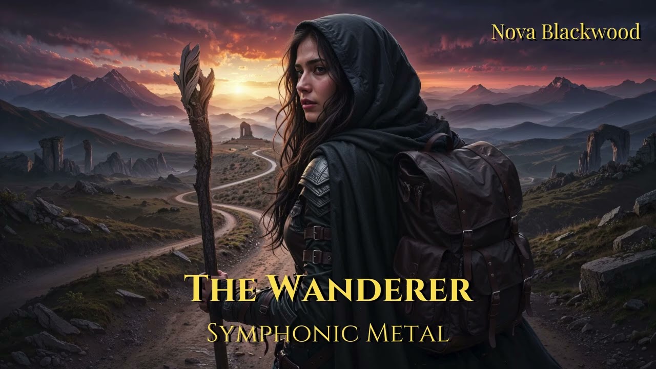 THE WANDERER | Epic Symphonic Metal | The Eternal Journey | Nova Blackwood