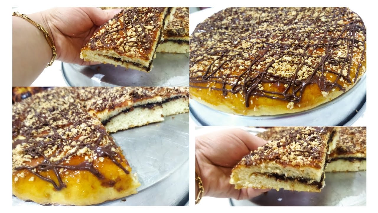 بريوش محشي بالشكولاطة قطني و خفيف بطريقة سهلة و سريعة وصفة اعتمديها و عينيك مغمضين 👌👌