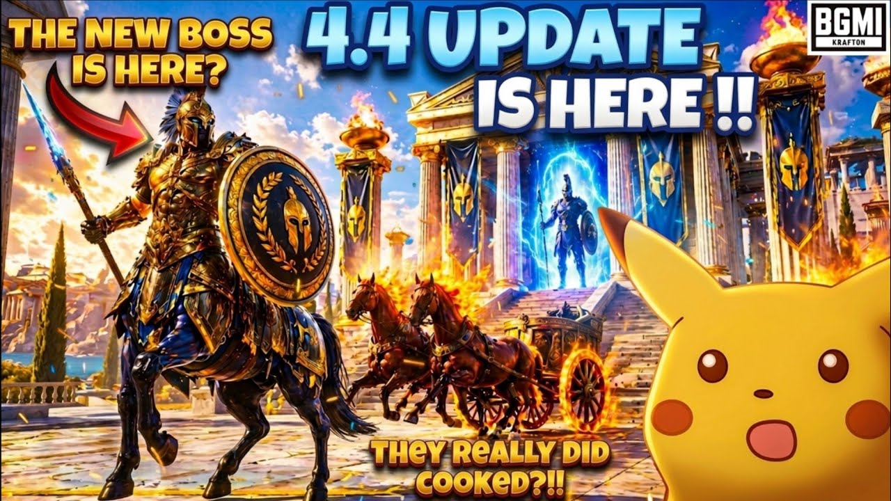 THE NEW 4.4 UPDATE IS HERE AND IT'S NOT WHAT YOU THINK IT !! 🤯