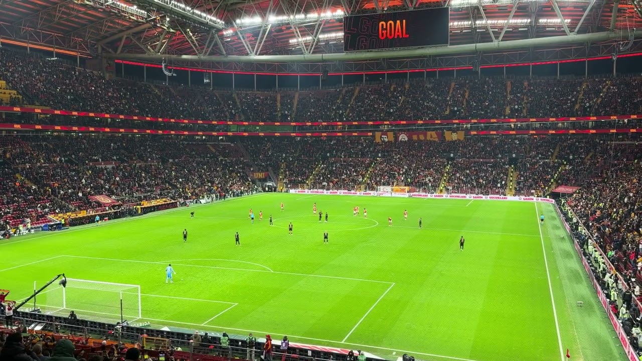 GALATASARAY 4-0 Z. Kayserispor Victor Osimhen Gol Tribün Çekim 01.02.2026 