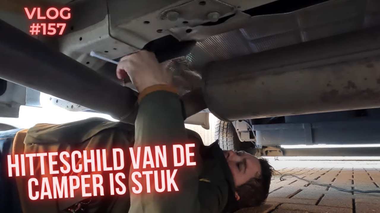 Problemen onder de camper | Onderhoud aan de Camper | Weekendje 't Lierderholt #157