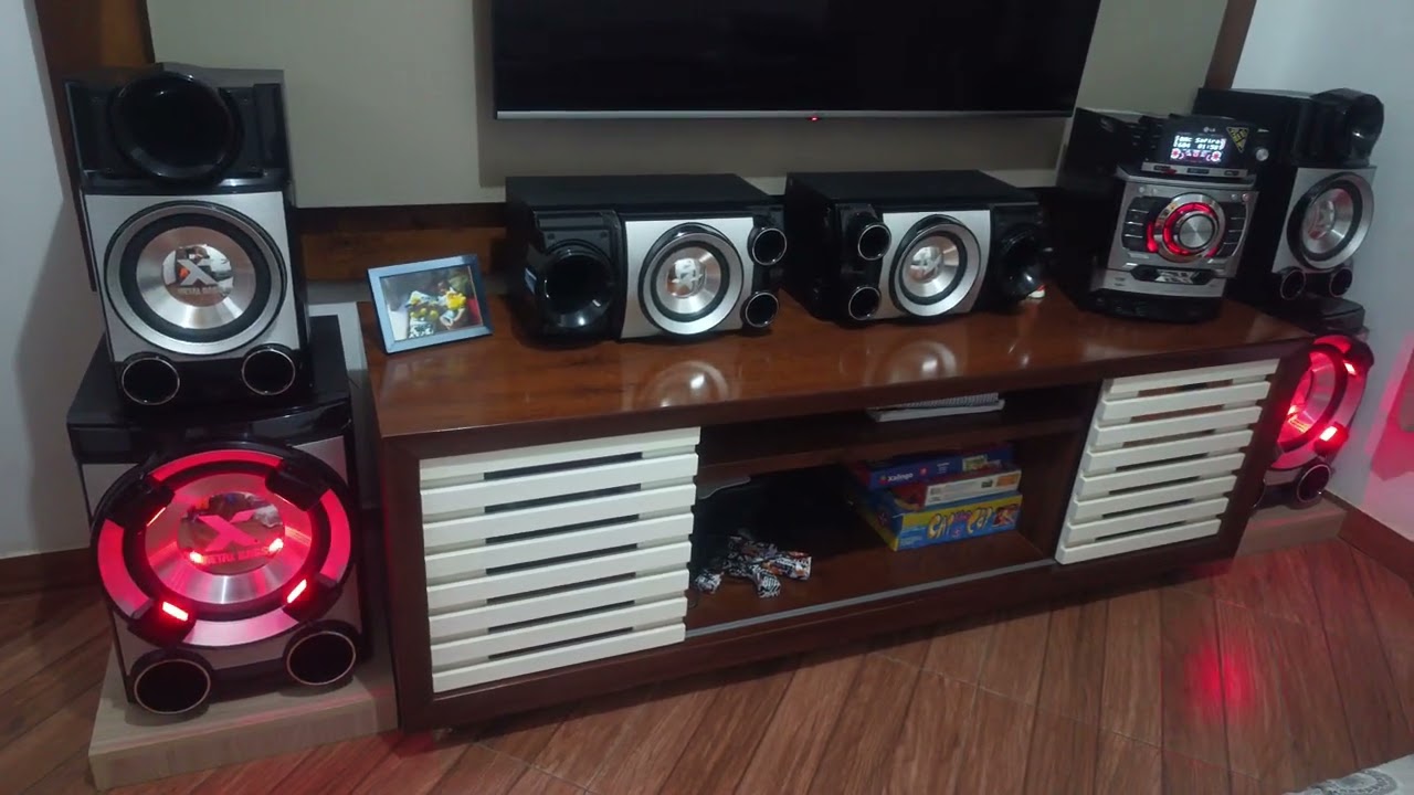 MINISYSTEMS CM 9530, 9520, 8460 e 2cls 98, qualidade e potencia.#musica #minisystem #potencia #sound
