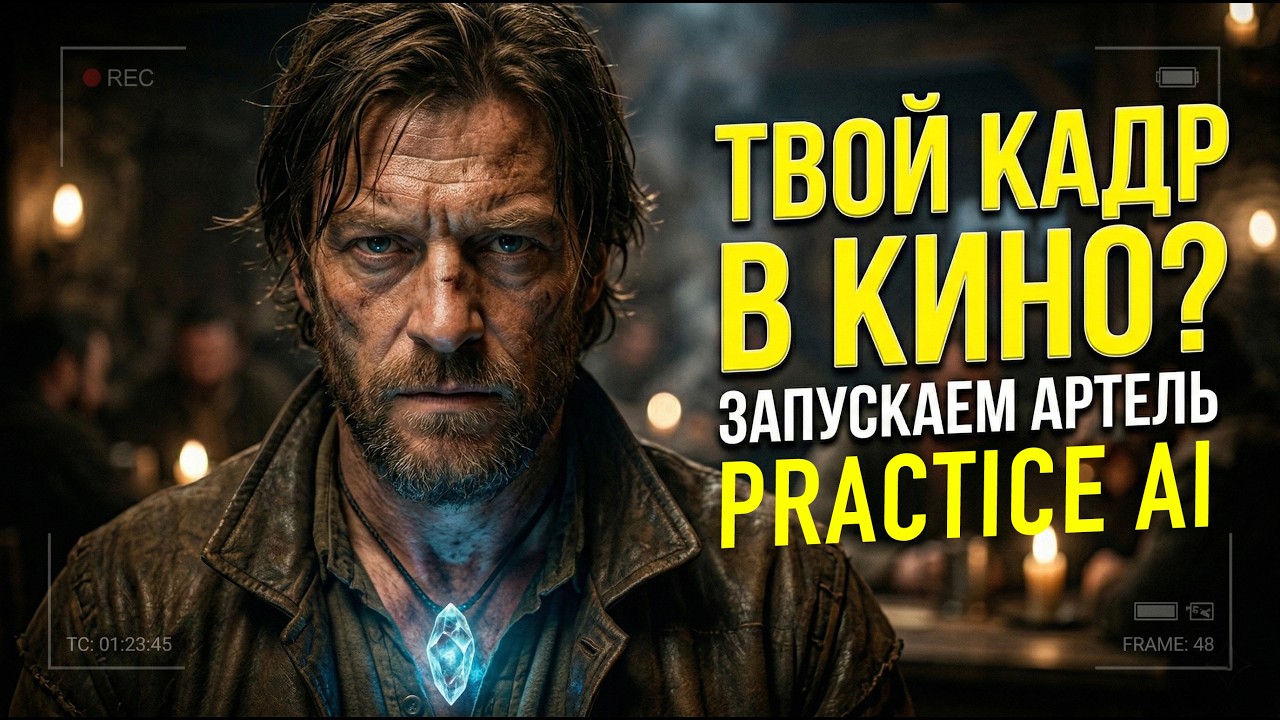 Хватит ГЕНЕРИТЬ &laquo;в стол&raquo;! Создаем НАСТОЯЩИЙ ФИЛЬМ на НЕЙРОСЕТЯХ: Проект &laquo;Игра на вылет&raquo;