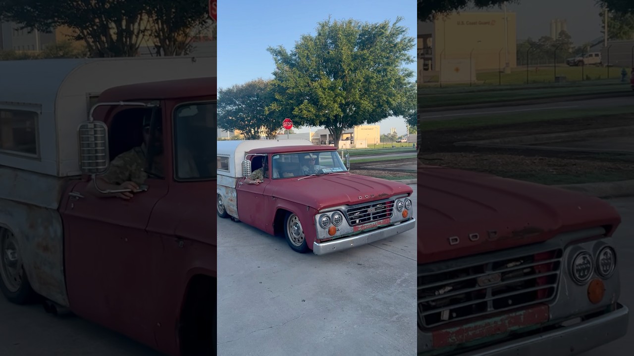 Classic 62 Dodge D100 Truck #racing #carshow #car #shorts