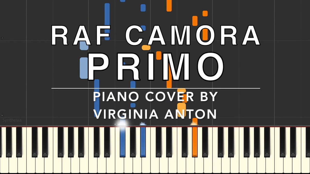 🌟PRIMO🌟 RAF CAMORA🌟 Piano Tutorial Instrumental Cover🌟