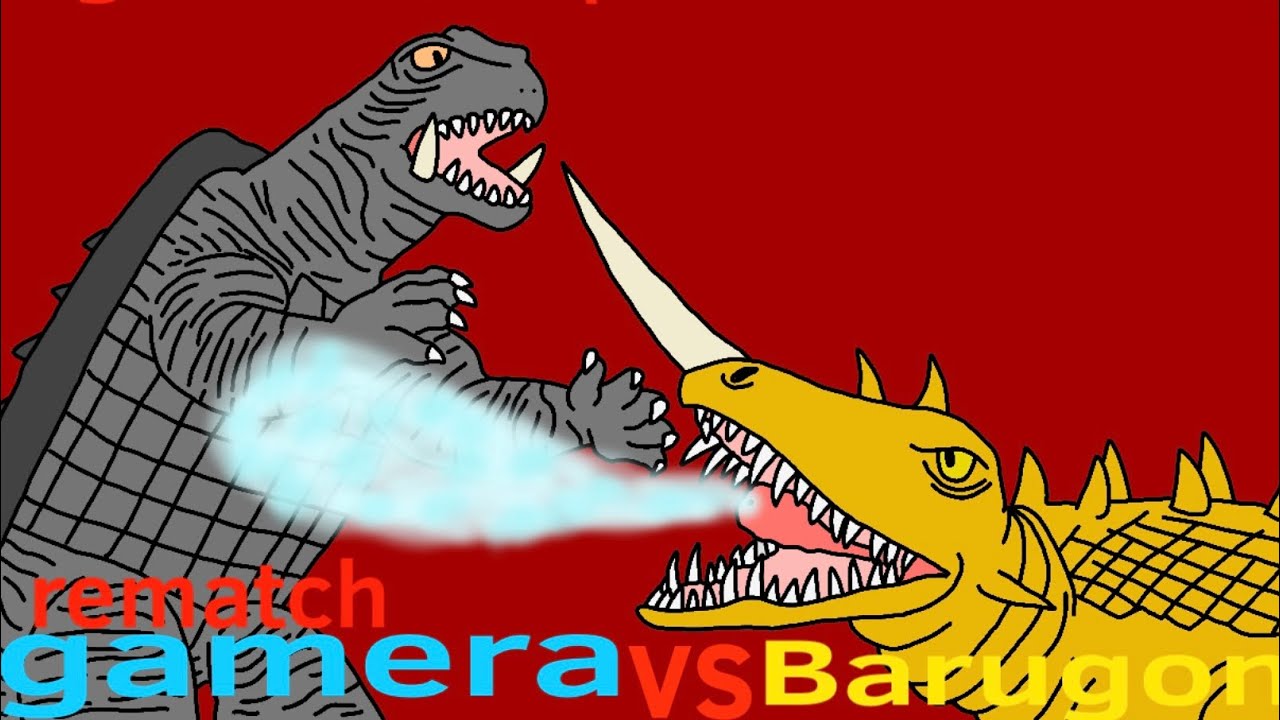 Fan film: ￼rematch gamera vs Barugon 