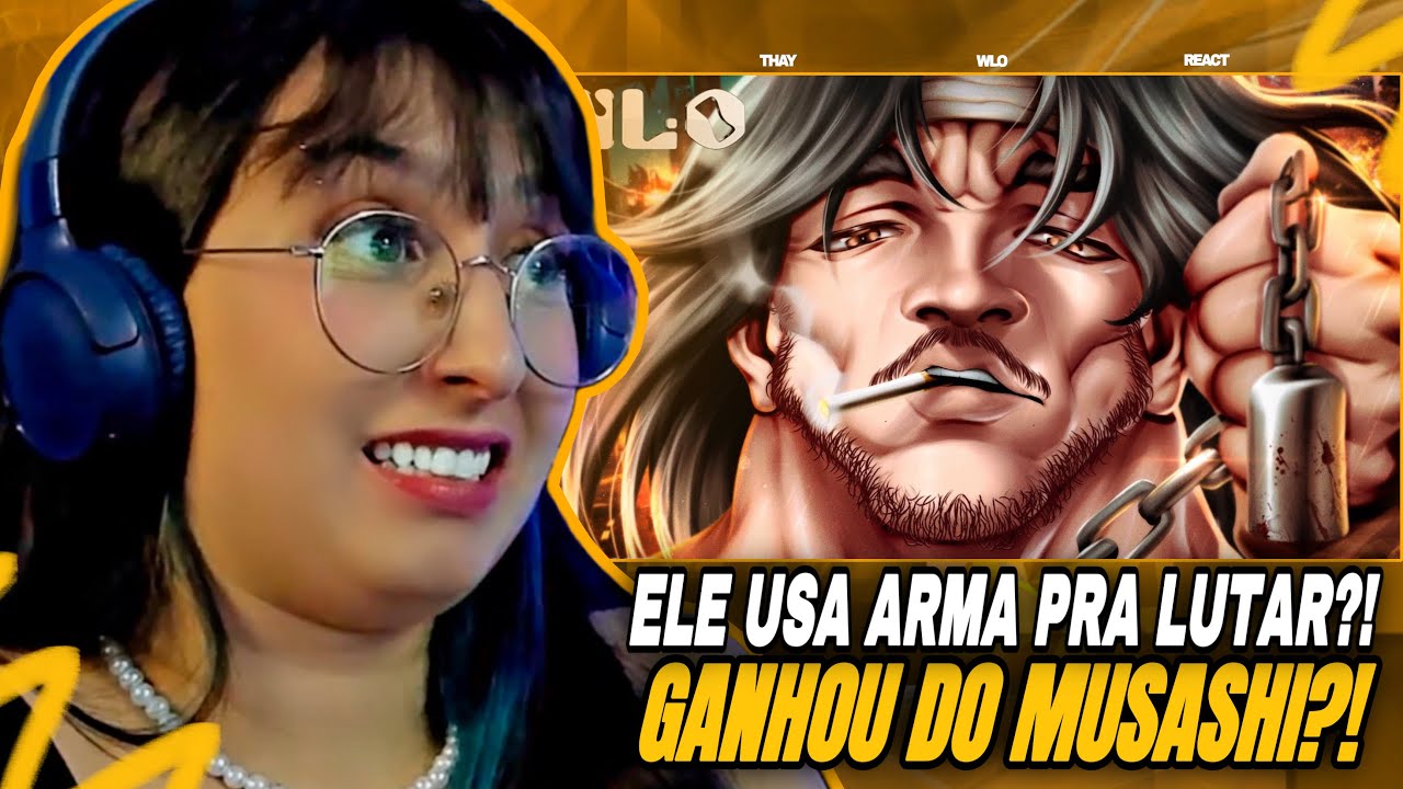 WLO - Armas Letais [ Motobe / Baki o Campeão ] | THAY REACT