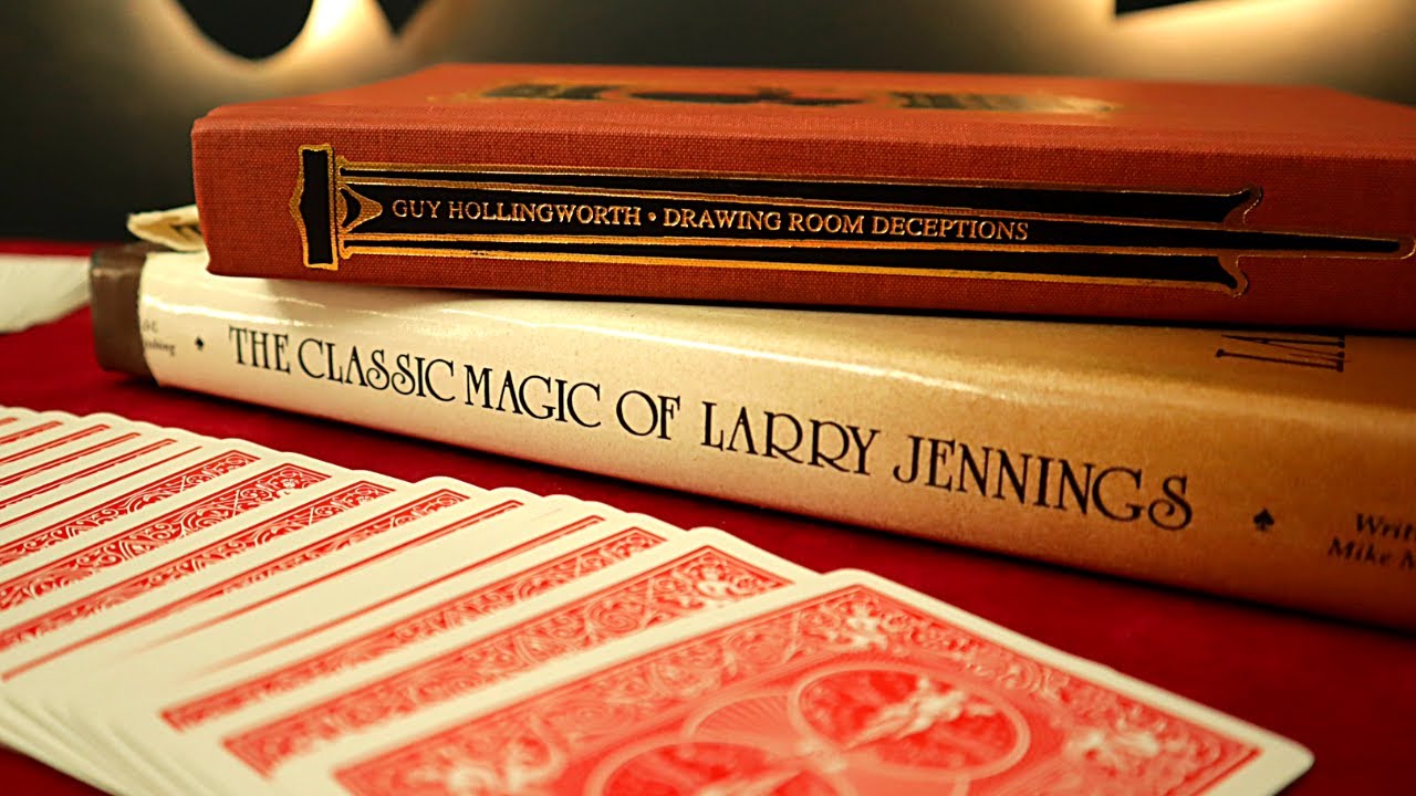 Three card tricks from these amazing books !