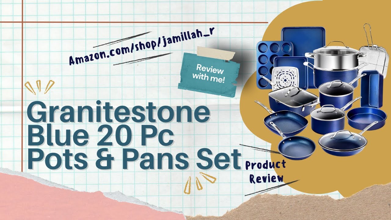Granitestone Blue 20 Pc Set Product Review