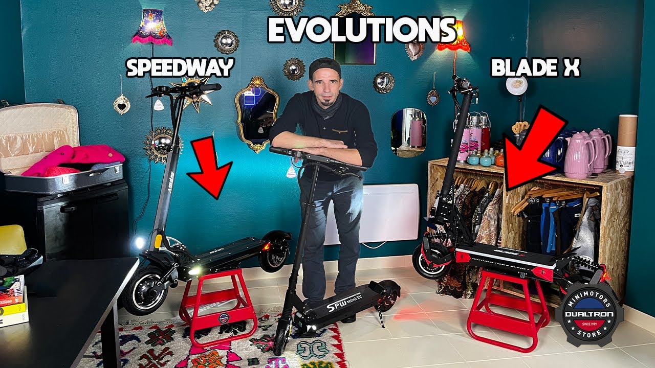 Évolutions trottinettes BLADE X et SPEEDWAY - Feat Gang Fusion - Dualtron Store