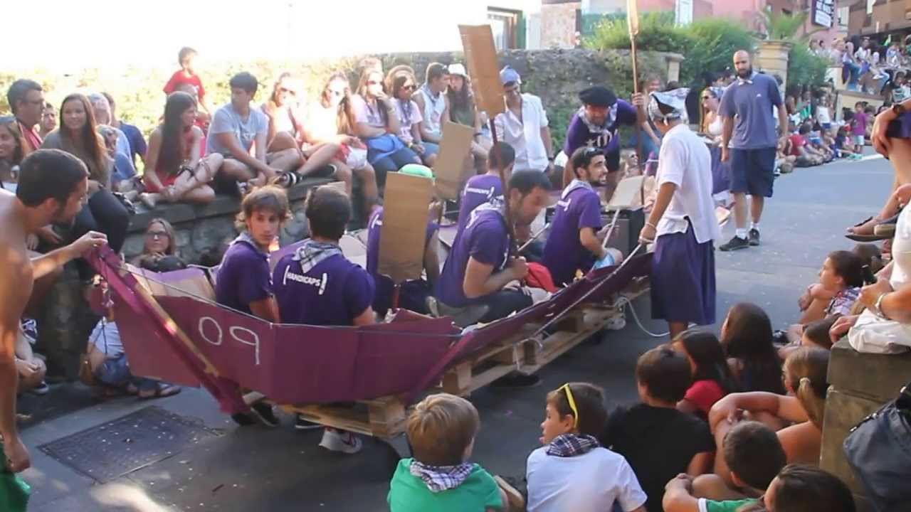 Algortako Portu Zaharreko Jaiak 2013: Koadrilen Jaitsiera