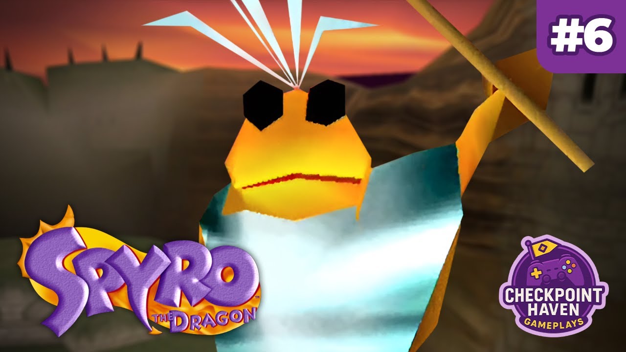 Spyro The Dragon (PS1) | Parte #6 – Vuelo Nocturno y Doctor Shemp