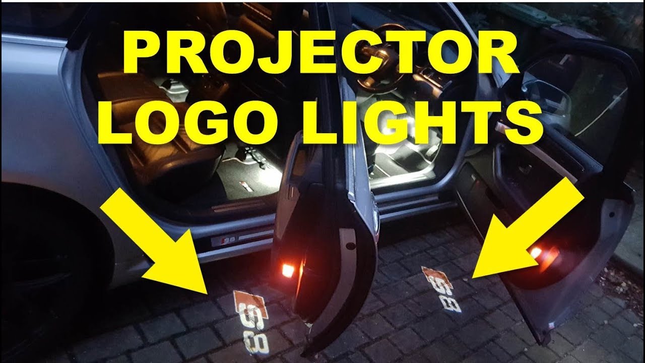 HOW TO: Install car door LED logo projector puddle lights that shine on to the floor