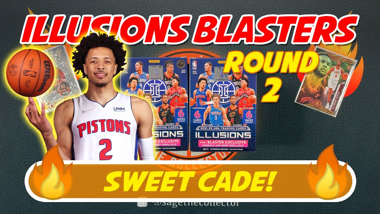 2021-22 Illusions Basketball Blasters - Round 2 🔥 Big Cade & Mobley!