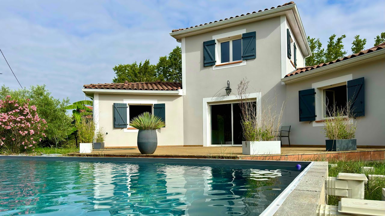 Rabastens villa T4 avec piscine et double garage