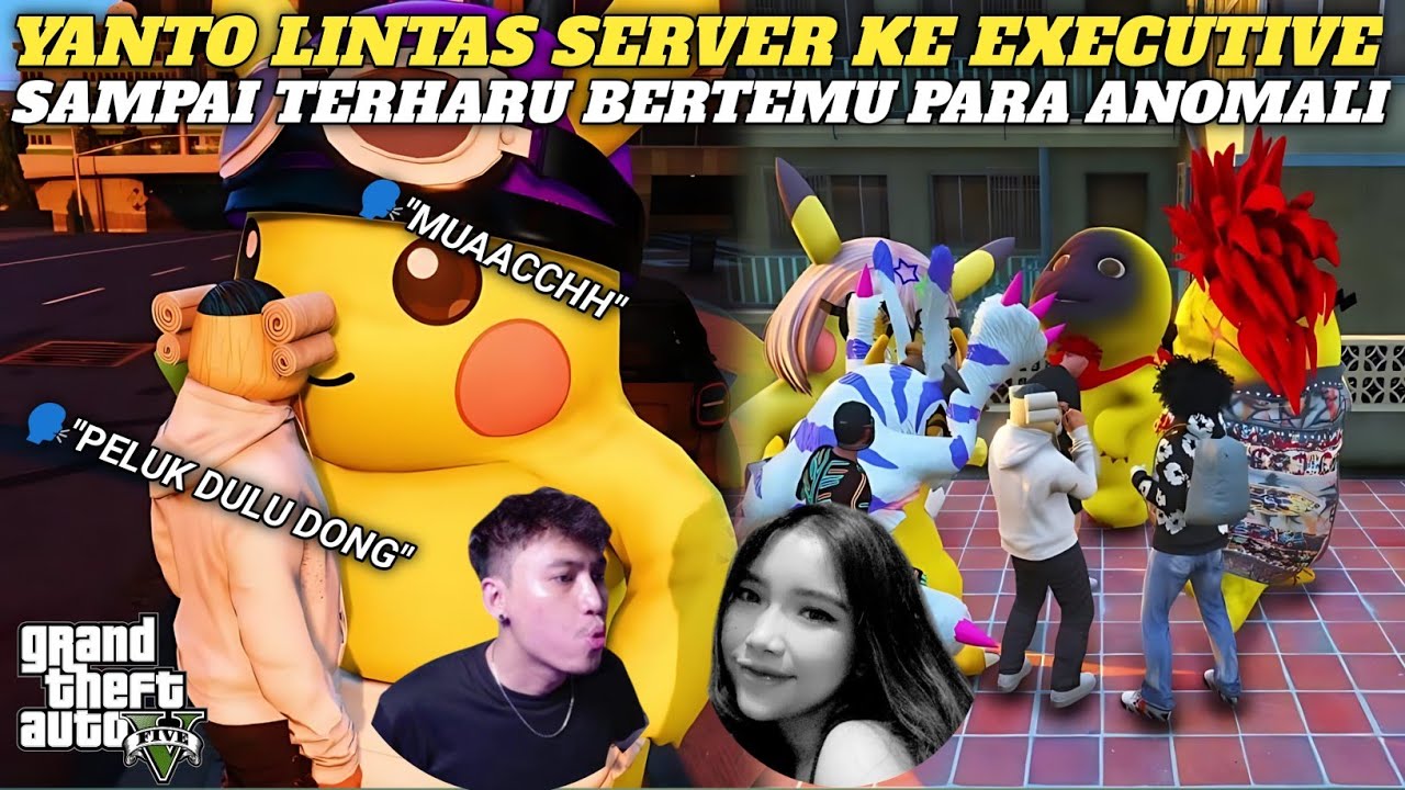 YANTO LINTAS SERVER KE EXECUTIVE SAMPAI TERHARU BERTEMU PARA ANOMALI 🤣 | GTA 5 ROLEPLAY