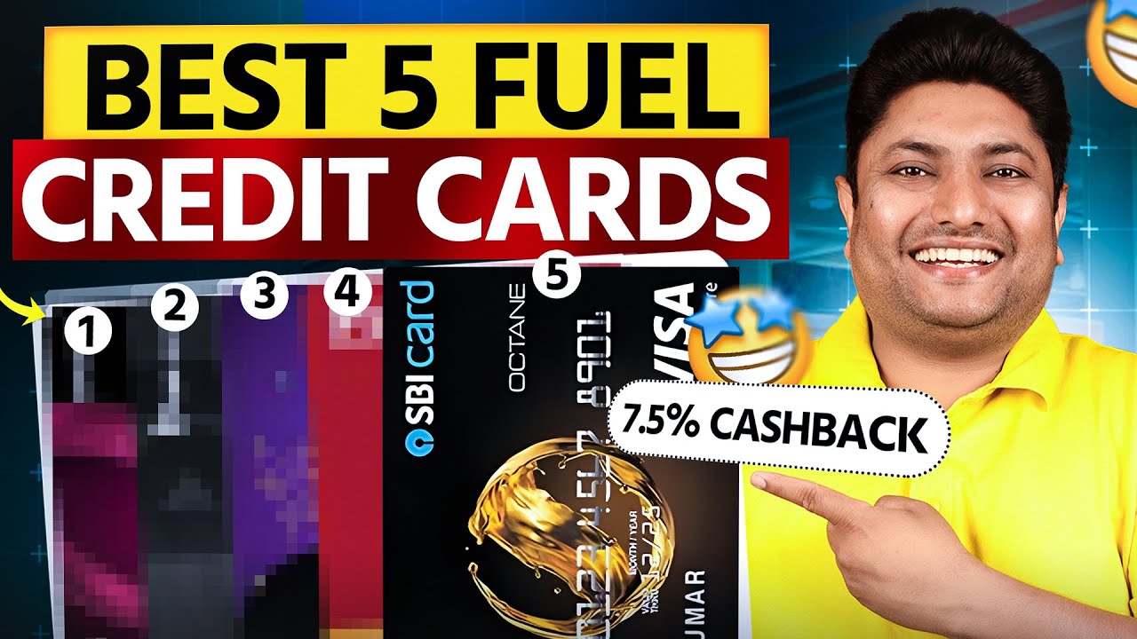 Top 5 Fuel Credit Cards in India 2025 | Save Up to ₹20,000 on Petrol & Diesel!