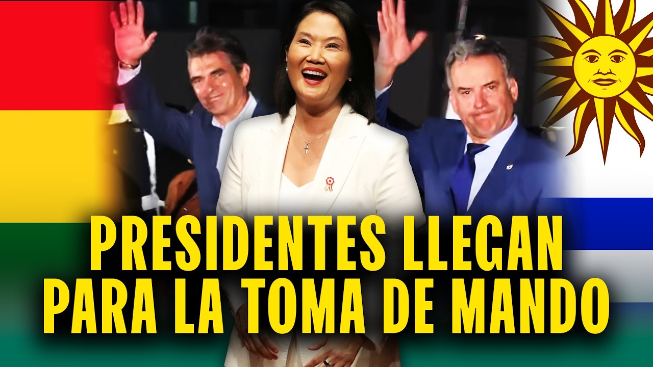 Representantes de todo el mundo llegan a Per&uacute; para toma de mando de Keiko Fujimori