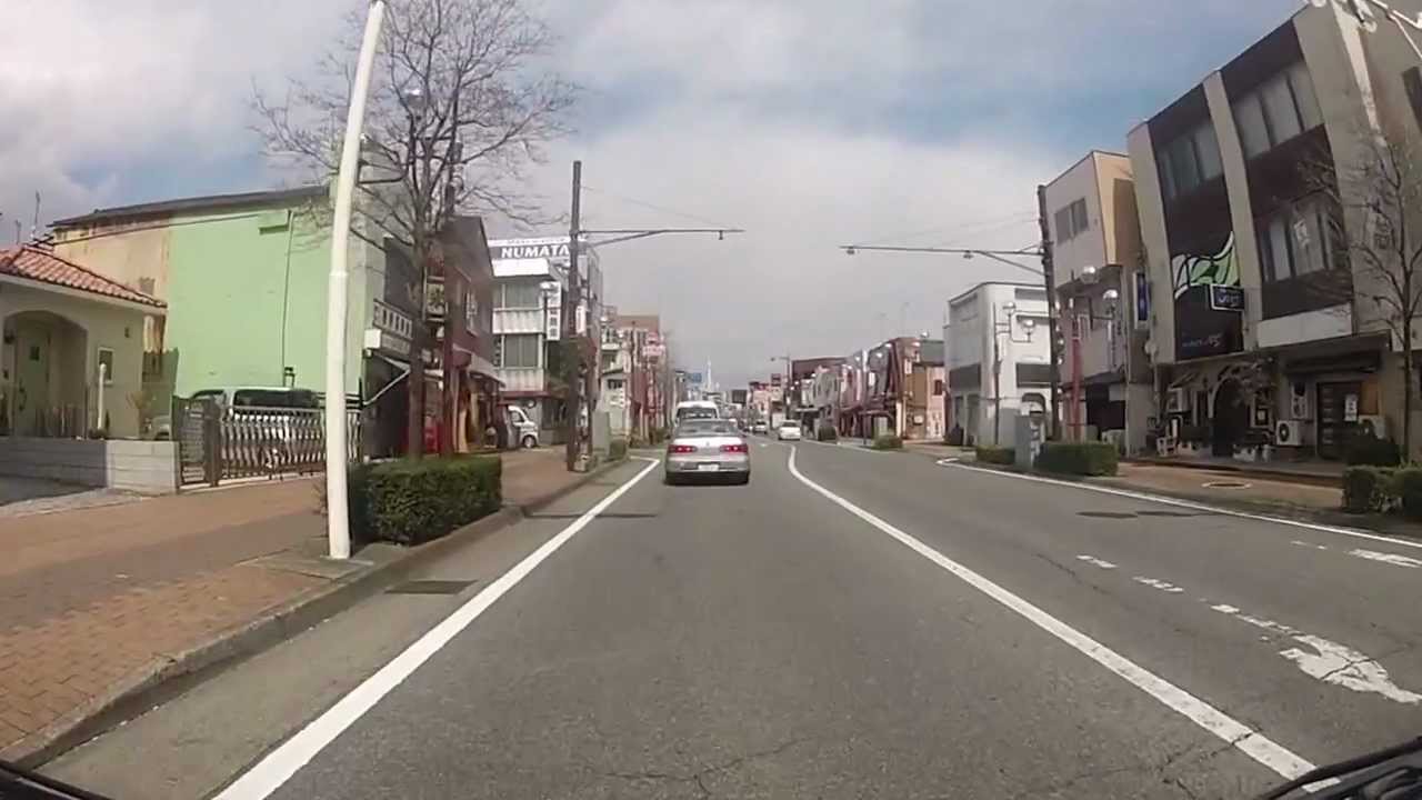 車載動画　前橋市内を循環