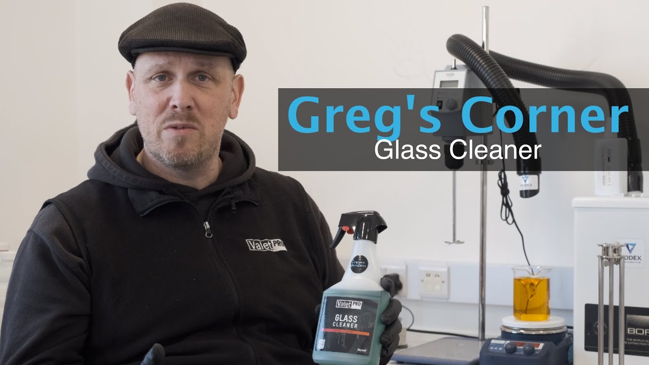 ValetPRO Glass Cleaner - Formulation Improvements