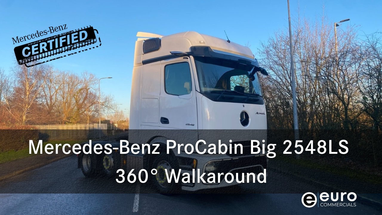 Mercedes-Benz ProCabin Big 2548LS | 360° Walkaround | In Stock at Euro Commercials