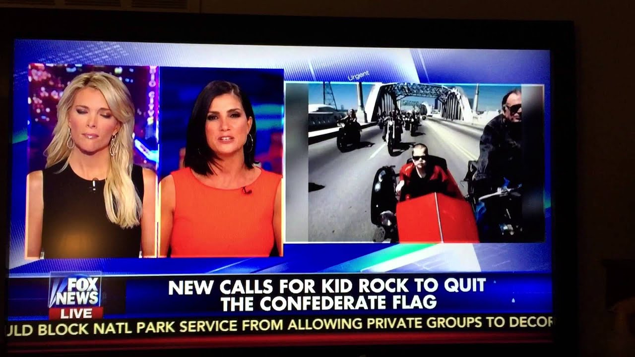 Kid Rock - Epic Response To Denounce The Confederate Flag Fox News Megyn Kelly