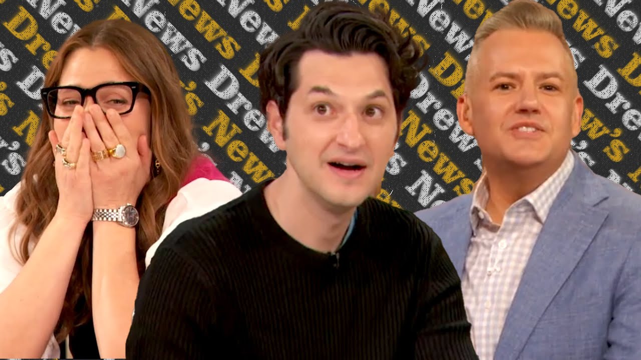 Ben Schwartz Is Creeped Out by Ross Mathews' Laugh Track-Boosted Dad Jokes | Drew's News