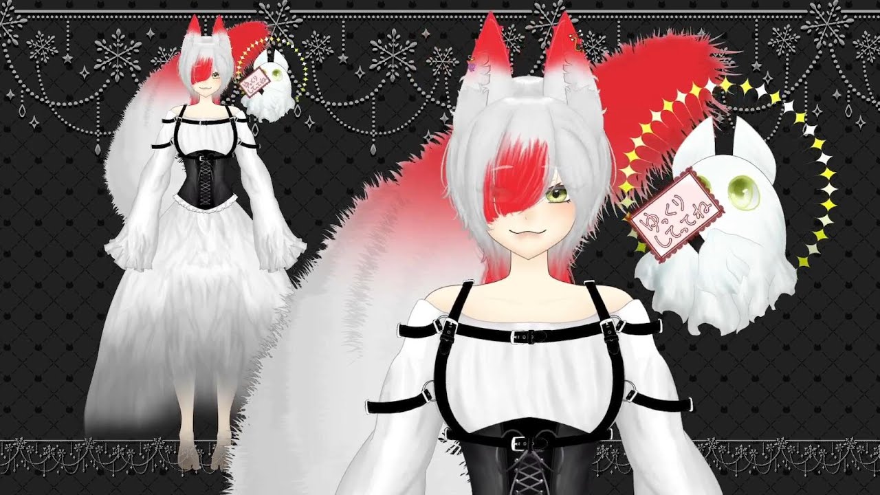 セルフ受肉をリメイク、アップデート無事に完成(*^^)v #live2d