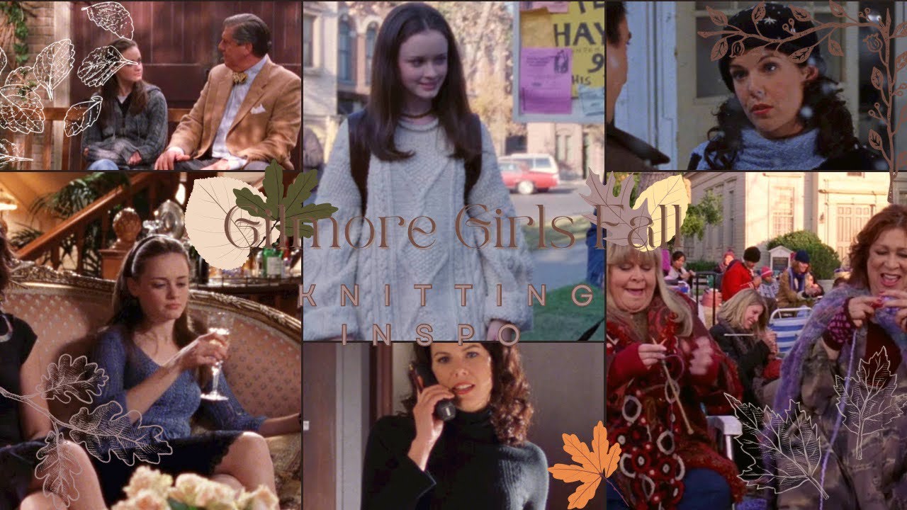 Gilmore Girls Fall Knitting Inspo 🍁| chunky cables, delicate cardigans, accessories, & more!